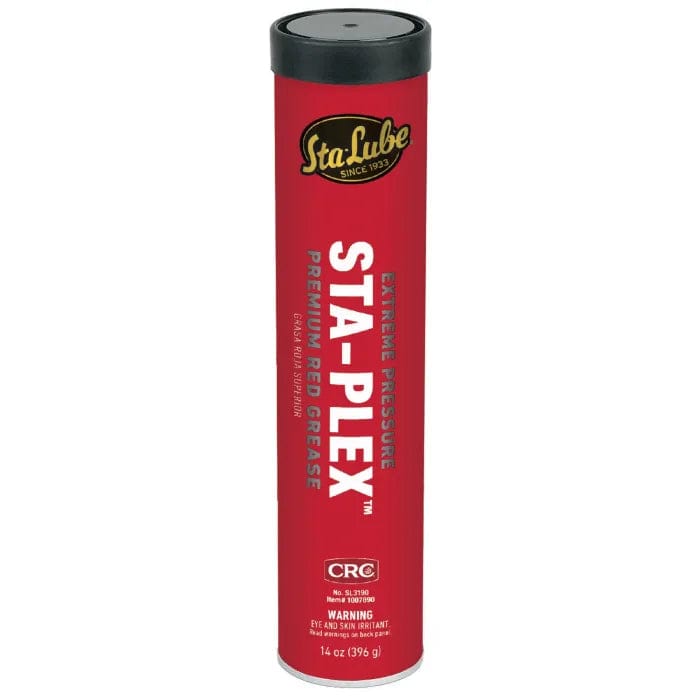 CRC Industries Qualifies for Free Shipping CRC Sta-Lube Sta-Plex EP Premium Red Grease 14 oz #SL3190