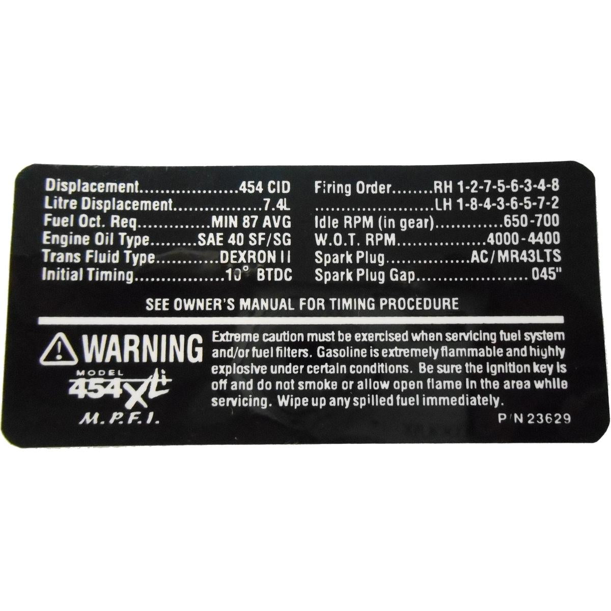 Crusader Qualifies for Free Shipping Crusader Decal MP454 XLi Info #23629