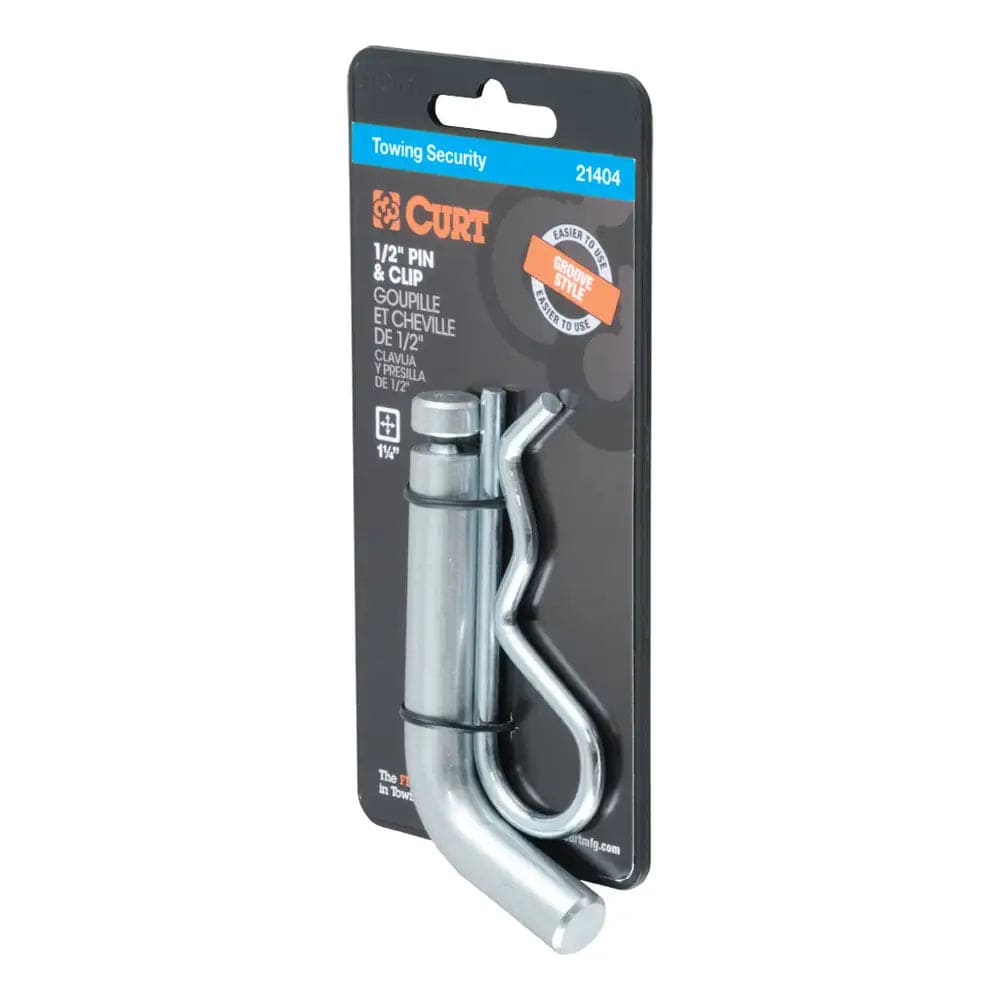 CURT Qualifies for Free Shipping CURT 1/2" Grooved Pin & Clip #21404