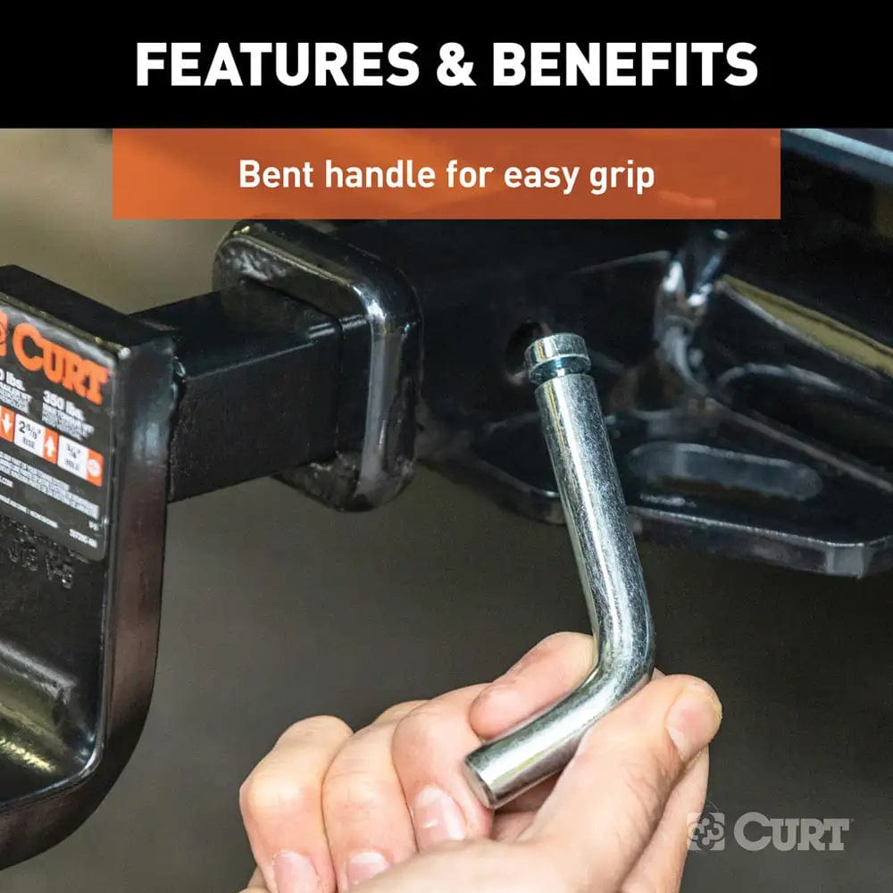 CURT Qualifies for Free Shipping CURT 1/2" Grooved Pin & Clip #21404