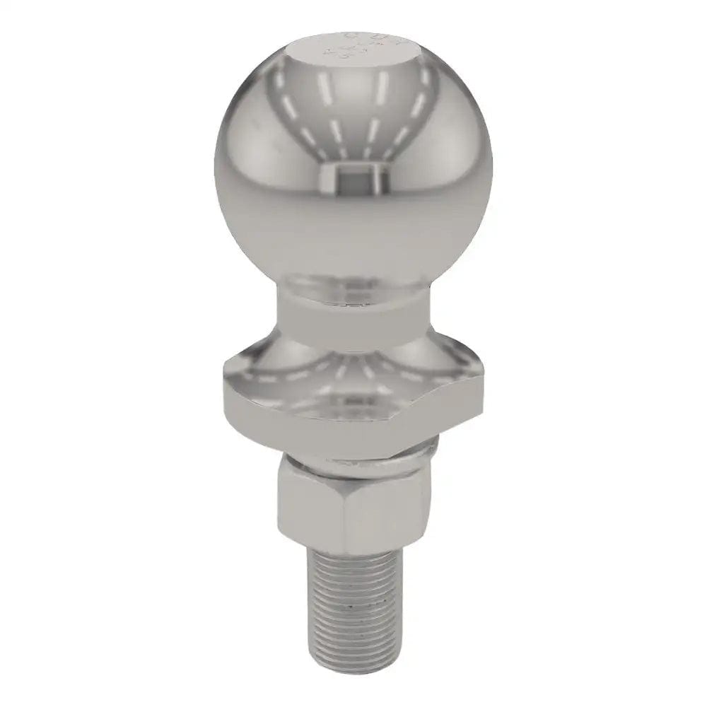 CURT Qualifies for Free Shipping CURT 2" Trailer Ball 3/4 x 2-1/8" Shank 3500lbs Stainless #40082