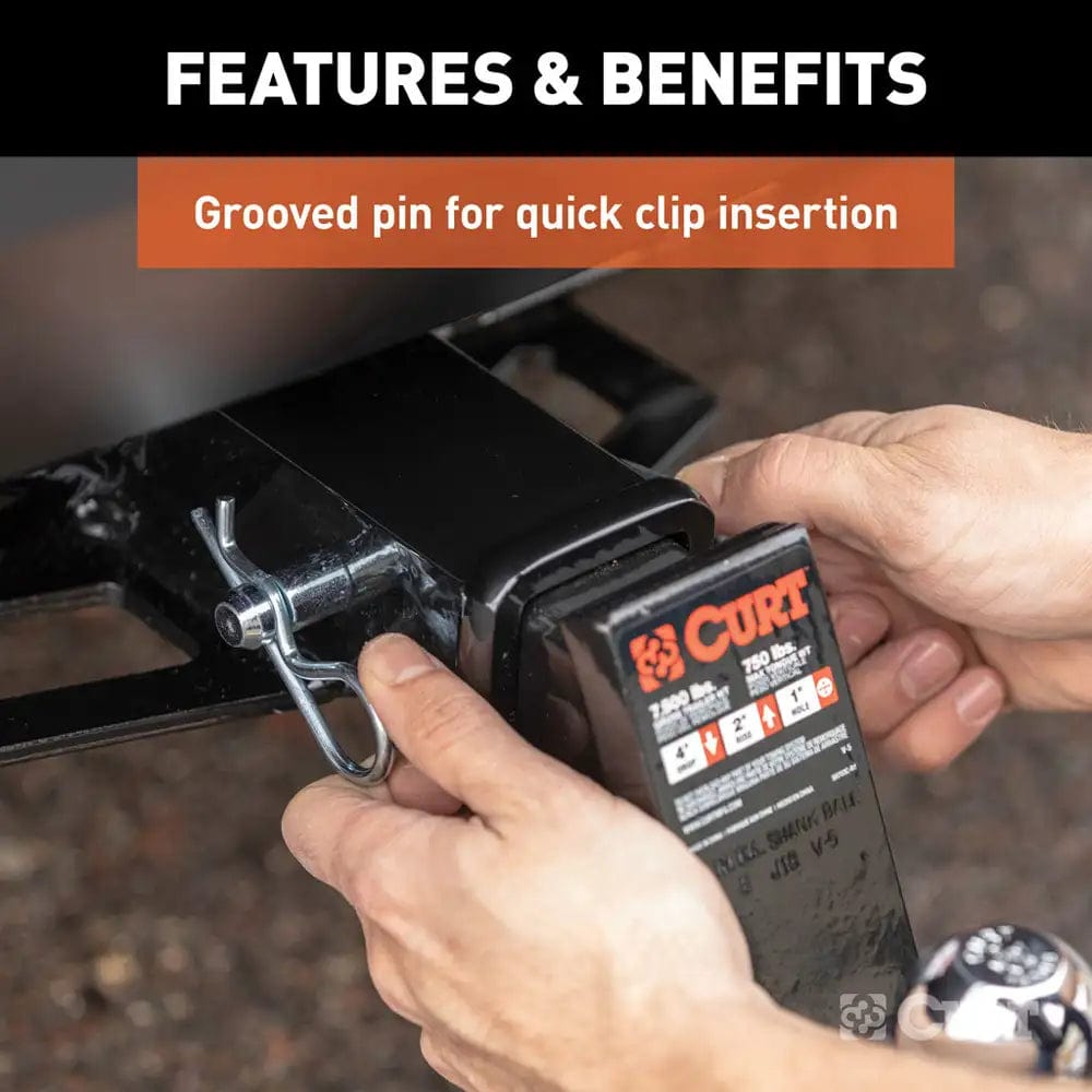 CURT Qualifies for Free Shipping CURT 5/8" Grooved Hitch Pin & Clip Pack #21583