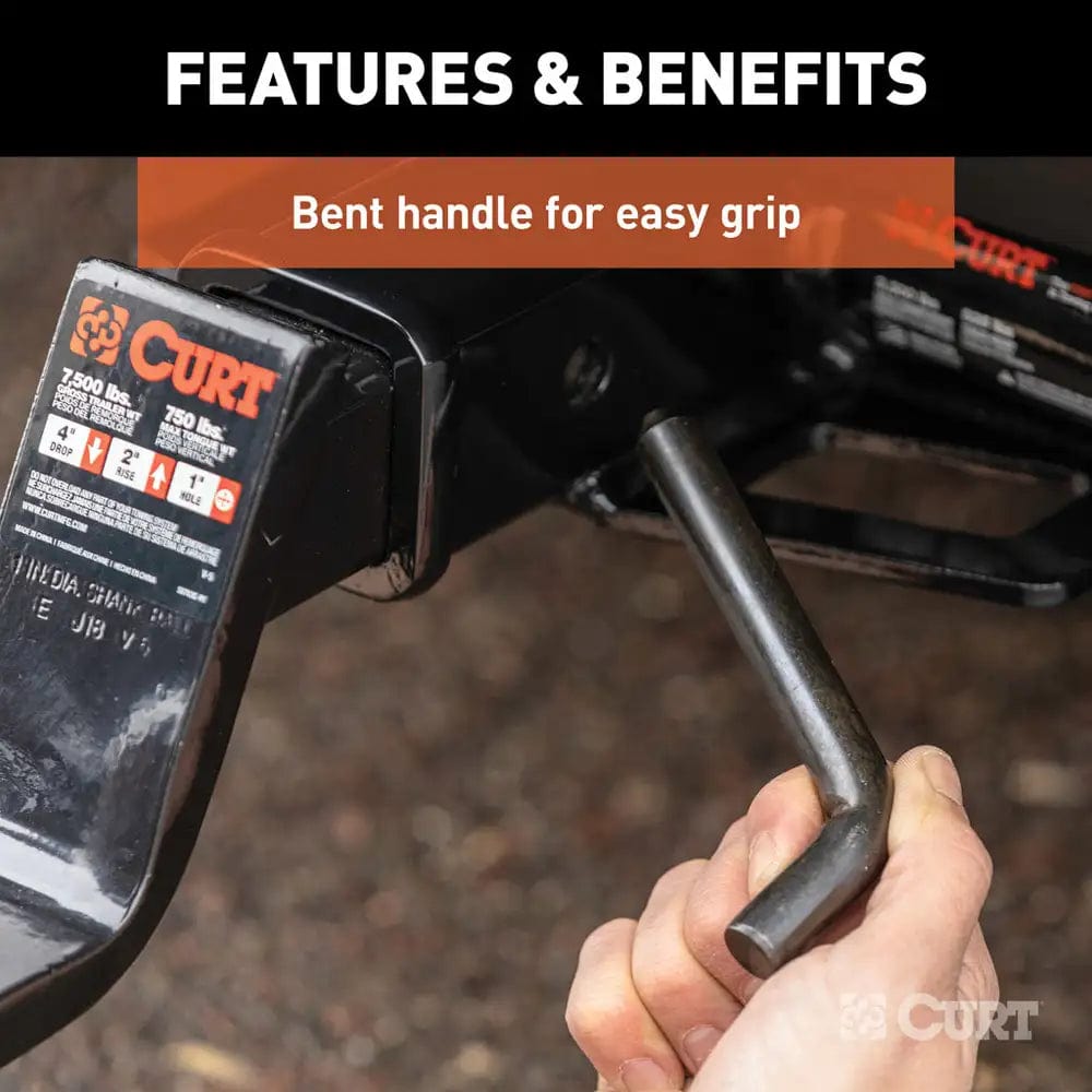 CURT Qualifies for Free Shipping CURT 5/8" Hitch Pin with Clip Bla #21579