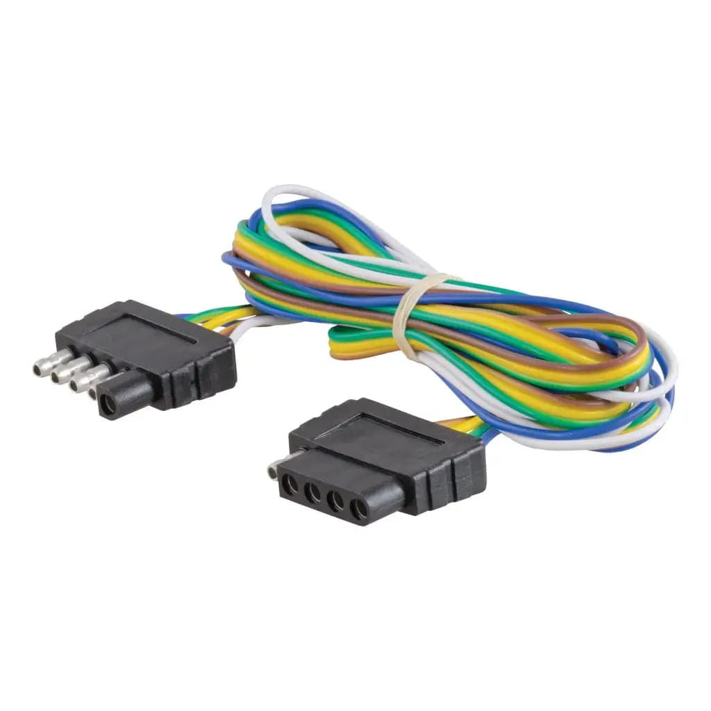 CURT Qualifies for Free Shipping CURT 5-Way Plug & Socket 72" Wires Looped #58551