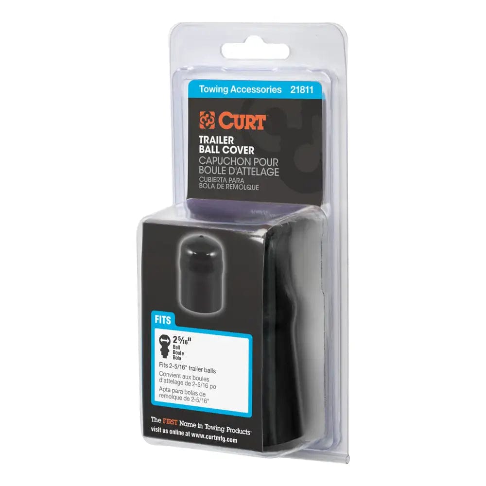 CURT Qualifies for Free Shipping CURT Ball Cover 2-5/16" Black #21811