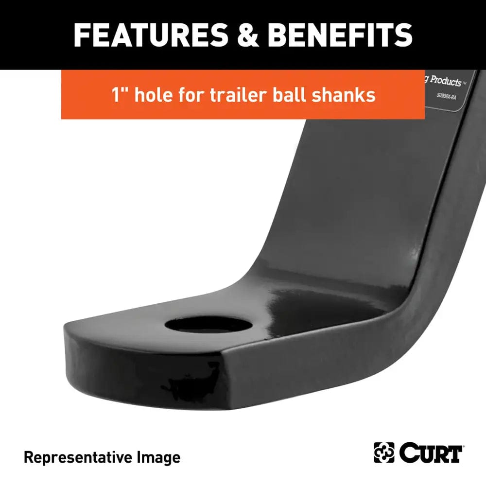 CURT Qualifies for Free Shipping CURT Class III Ball Mount 2" x 3/4" x 12-1/4" Ball #45260