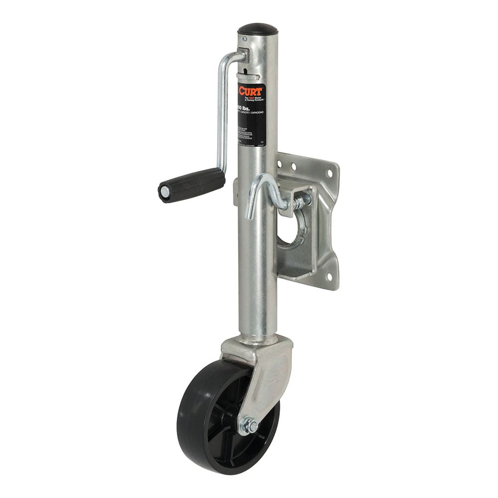 CURT Qualifies for Free Shipping CURT Marine Jack with 6" Wheel 1000 lb Capacity #28100