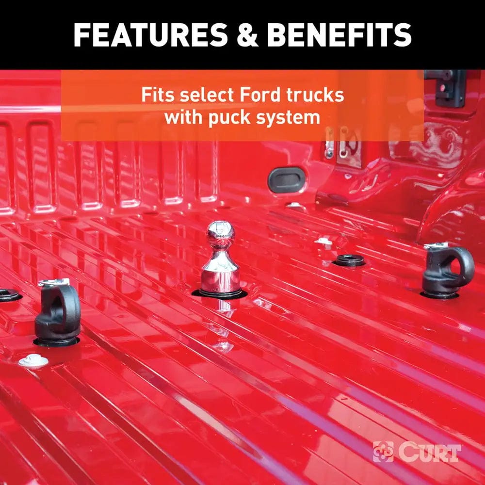 CURT Qualifies for Free Shipping CURT OEM Puck System 2-5/16" Gooseneck Hitch for Ford/GM/Nissan 30K #60692