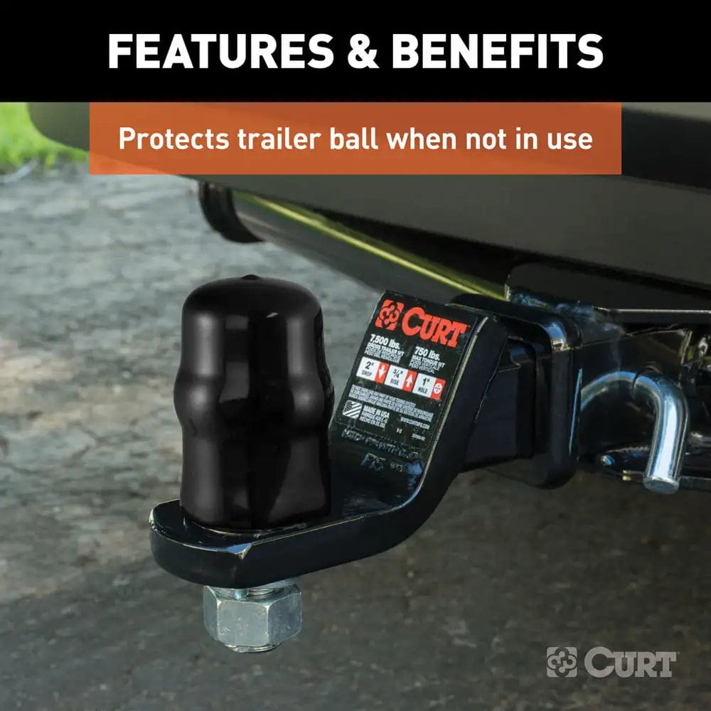 CURT Qualifies for Free Shipping CURT Plastic Hitch Ball Cover #21800