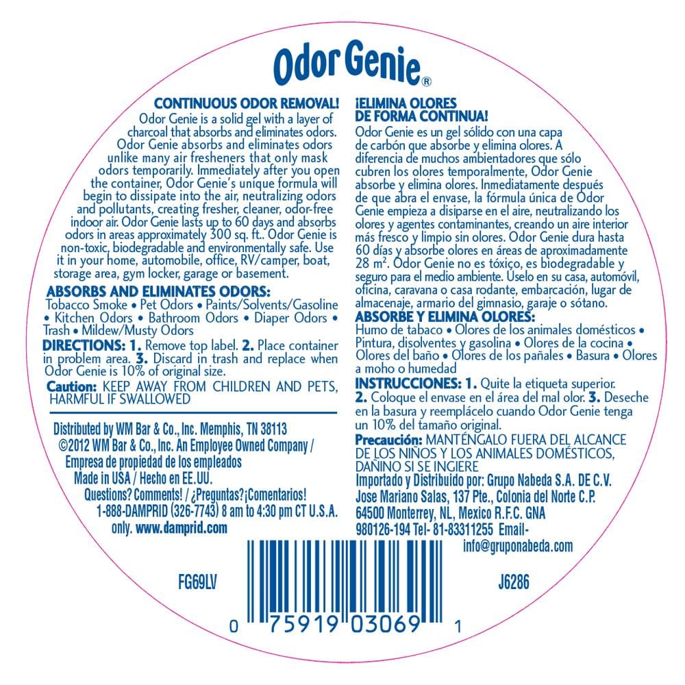 Damp Rid Qualifies for Free Shipping Damp Rid Odor Genie Lavender Vanilla #FG69LV
