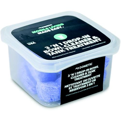 Dometic Qualifies for Free Shipping Dometic D Line 3 N 1 Bowl Cleaner and Tank Treatment 24-pk #D1112002