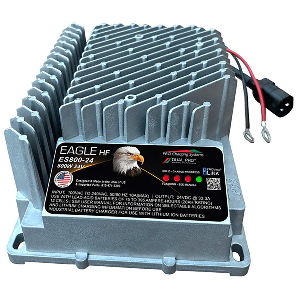 Dual Pro Qualifies for Free Shipping Dual Pro HF Eagle ES800 Series 24v Single Lithium Charger #ES0800-24V003