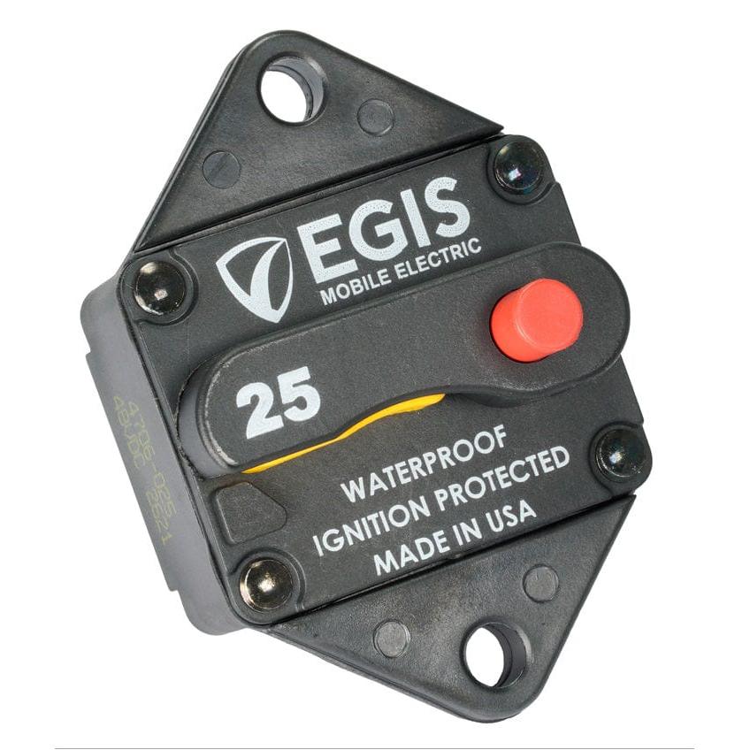 EGIS Qualifies for Free Shipping EGIS 285-Series 25a Circuit Breaker Panel Mount #4706-025