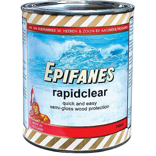 Epifanes Qualifies for Free Shipping Epifanes Rapid Clear Satin Wood Finish #RCC750