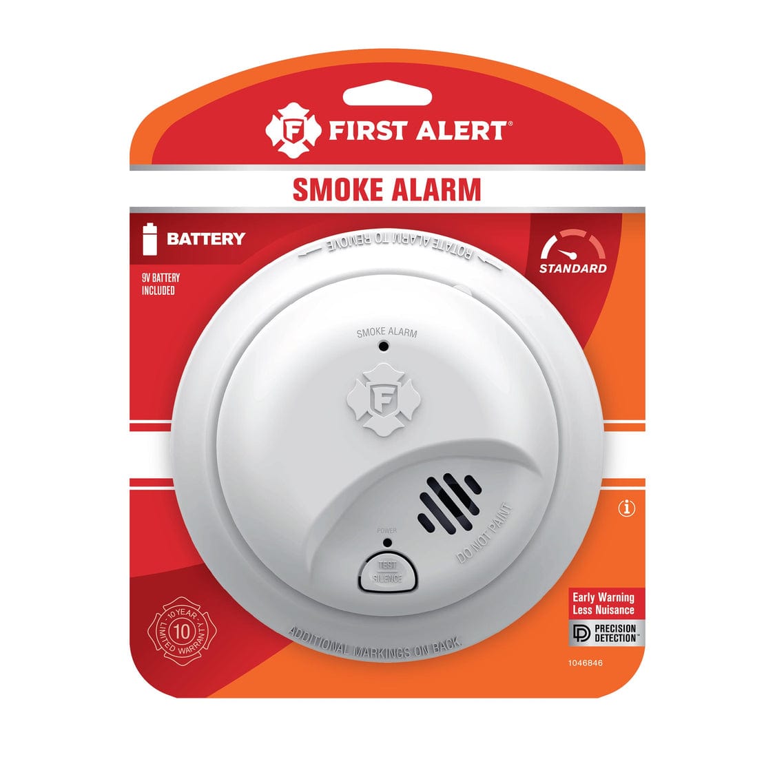 First Alert Qualifies for Free Shipping First Alert Smoke Alarm with 9v Battery #1046846