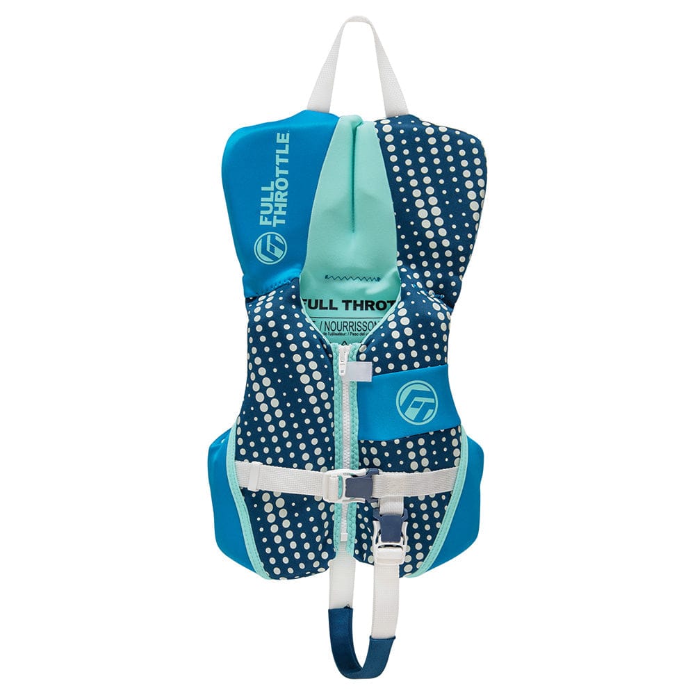 Full Throttle Qualifies for Free Shipping Full Throttle Infant Rapid Dry Flex-Back Life Jacket Aqua #142200-505-000-25