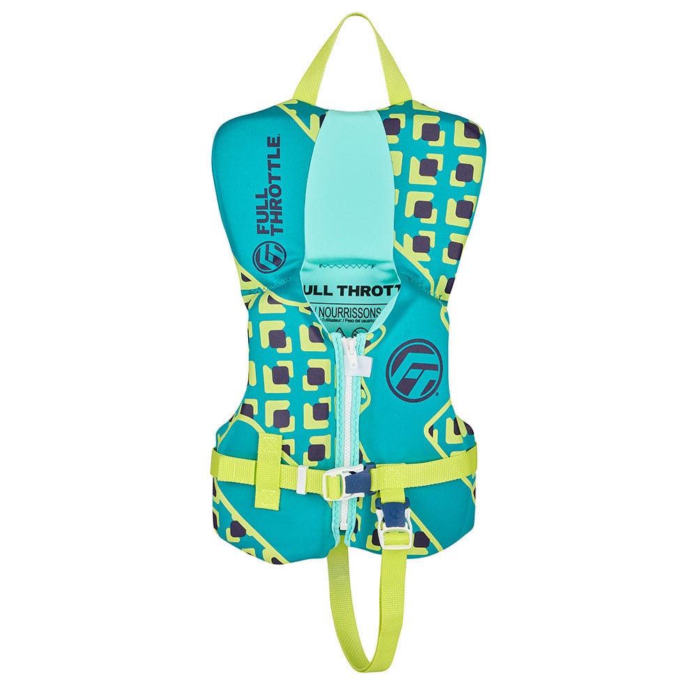 Full Throttle Qualifies for Free Shipping Full Throttle Infant Rapid Dry Life Jacket Aqua #142100-505-000-26