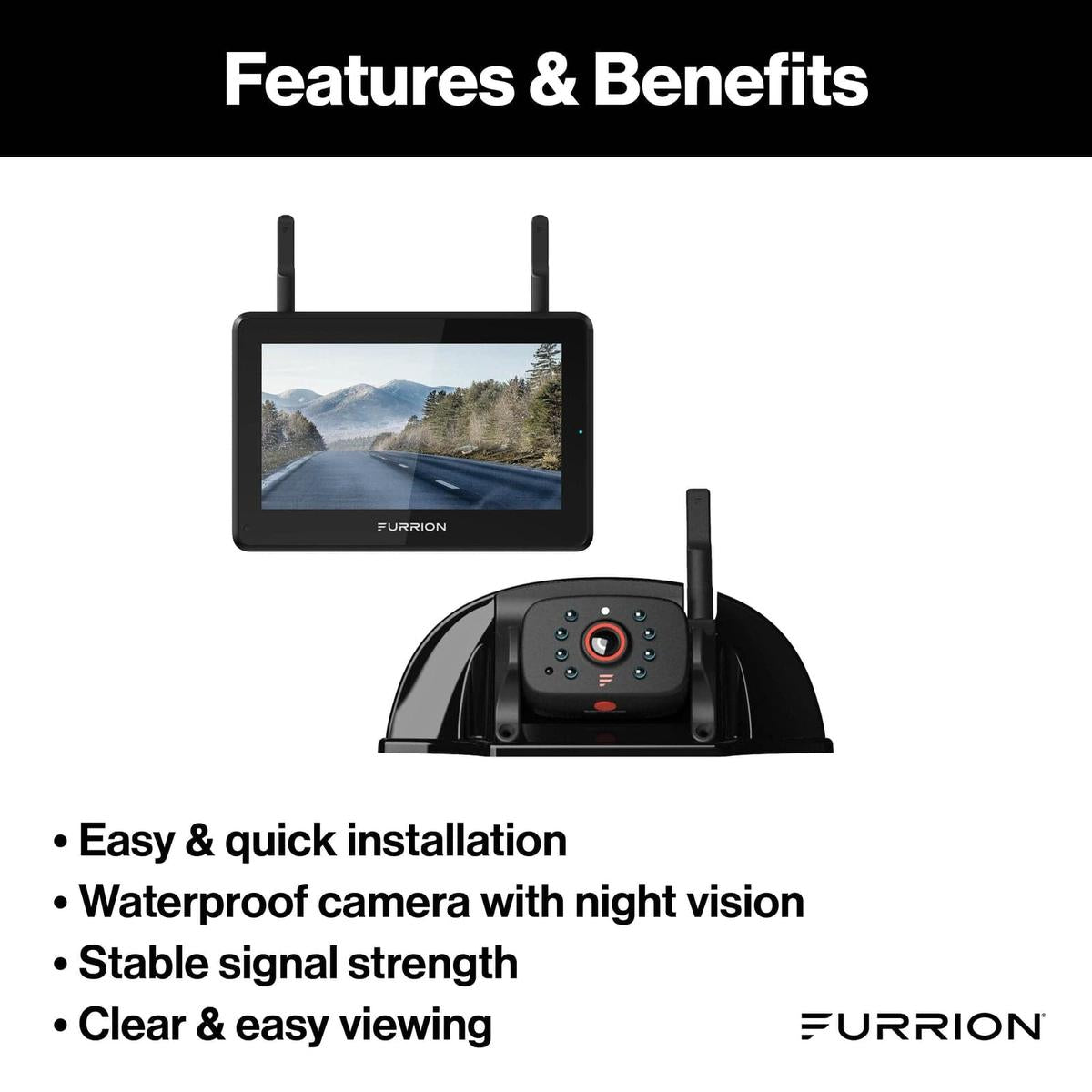 Furrion Qualifies for Free Shipping Furrion Vision S+ 5 Monitor System #2021124370