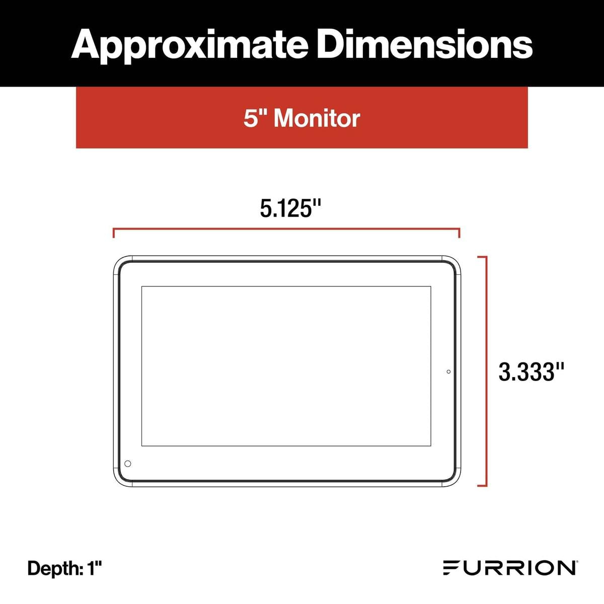 Furrion Qualifies for Free Shipping Furrion Vision S+ 5 Monitor System #2021124375