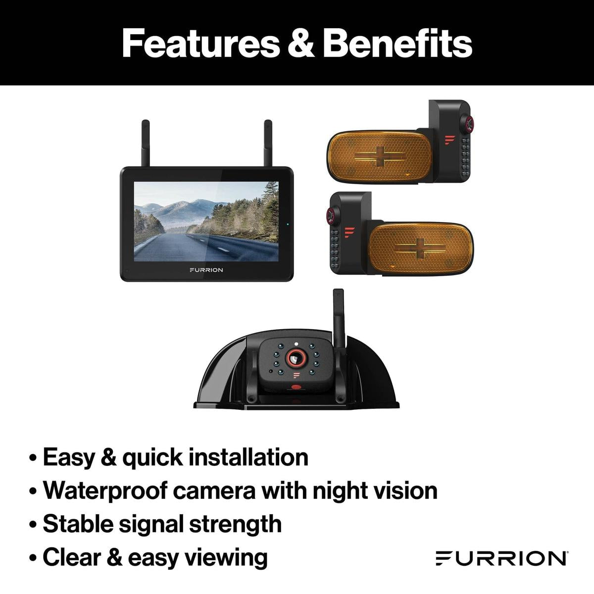 Furrion Qualifies for Free Shipping Furrion Vision S+ 5 Monitor System #2021124375