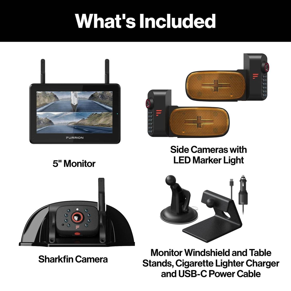 Furrion Qualifies for Free Shipping Furrion Vision S+ 5 Monitor System #2021124375