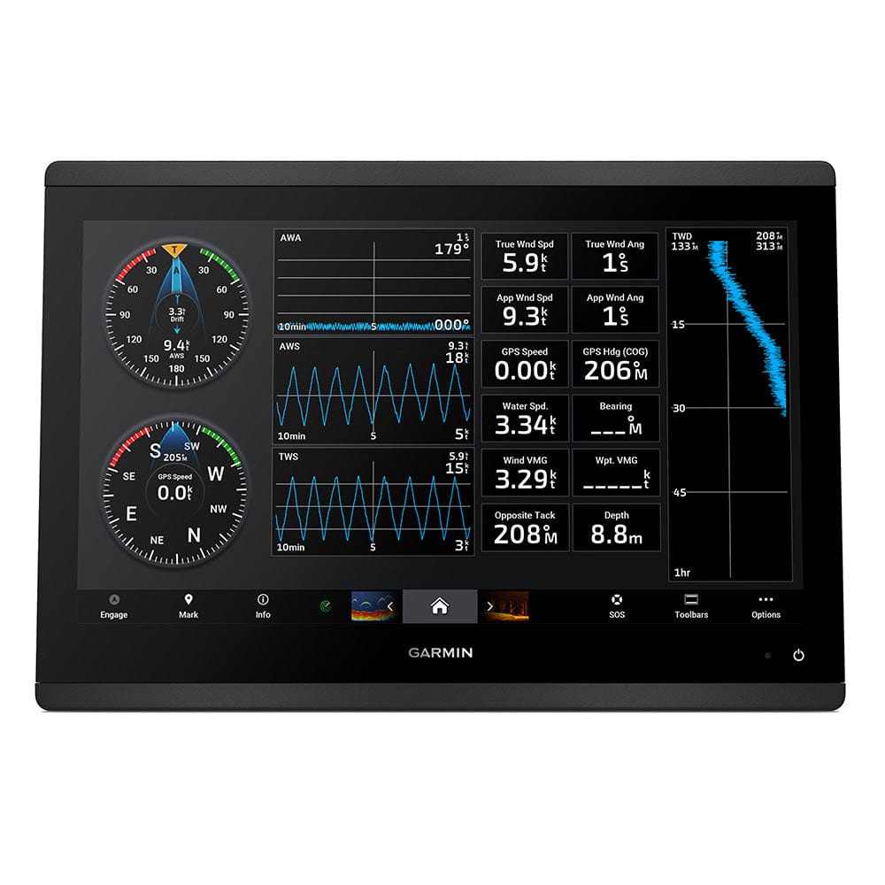 Garmin Qualifies for Free Shipping Garmin GPSMAP 1623 Chartplotter #010-02919-00