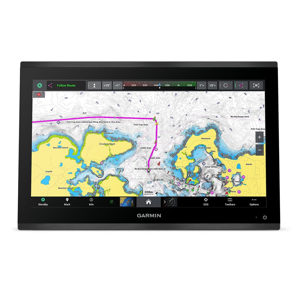 Garmin Qualifies for Free Shipping Garmin GPSMAP 9019 19" Chartplotter with WW Base Map #010-02673-00