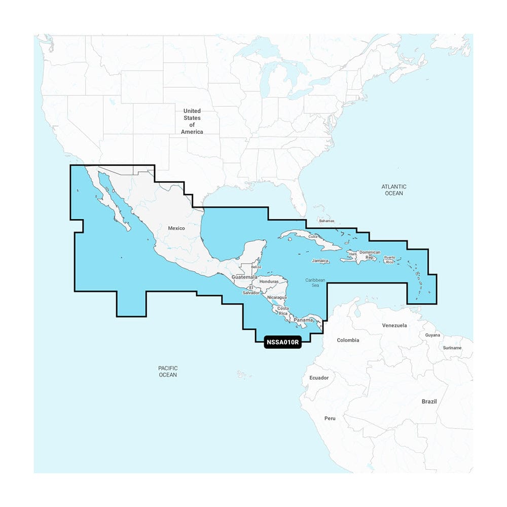 Garmin Qualifies for Free Shipping Garmin Navionics+ NSSA010R Central America & Caribbean #010-C1451-20