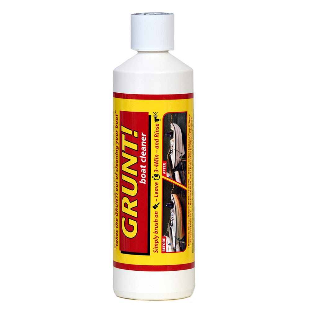 GRUNT! Qualifies for Free Shipping Grunt Boat Cleaner Removes Waterline & Rust Stains 16 oz #GBC16