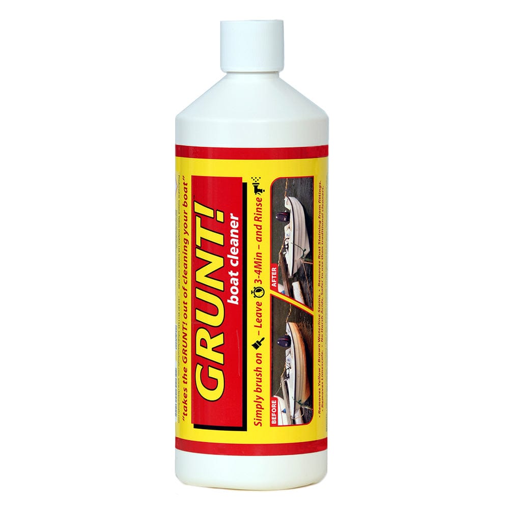 GRUNT! Qualifies for Free Shipping Grunt Boat Cleaner Removes Waterline & Rust Stains 32 oz #GBC32