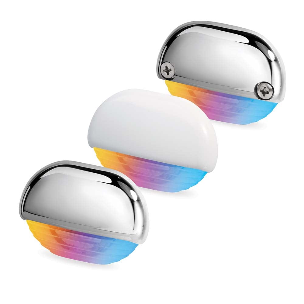 Hella Marine Qualifies for Free Shipping Hella Marine Apelo RGB Step Lamp White Plastic #958126531