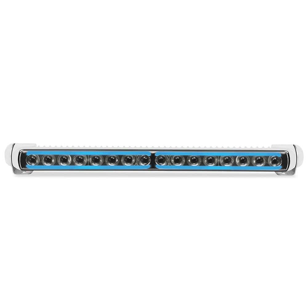 Hella Marine Qualifies for Free Shipping Hella Sea Hawk-470 Pencil Beam Light Bar & Blue Edge Light/White Housing #958140531