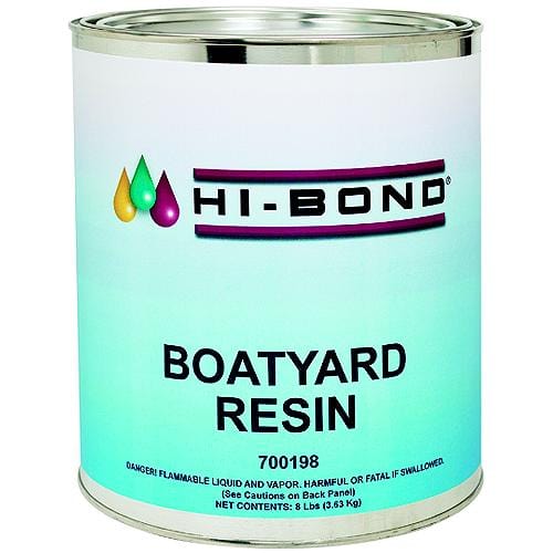 Hi Bond Qualifies for Free Shipping Hi Bond Boat Yard Resin Quart with Hardener #700197