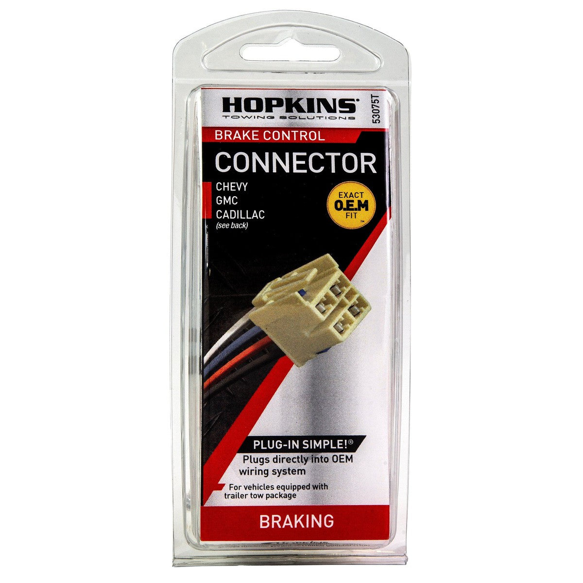 Hopkins Qualifies for Free Shipping Hopkins Plug-In Simple Brake Control Connector fits Chevrolet Silverado 2014 #53075T