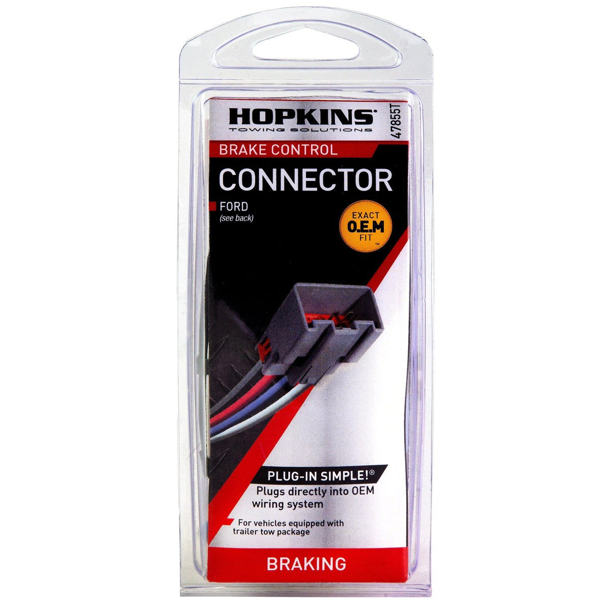 Hopkins Qualifies for Free Shipping Hopkins Plug-In Simple Brake Control Connector fits Ford F250/F350 08-11 #47855T