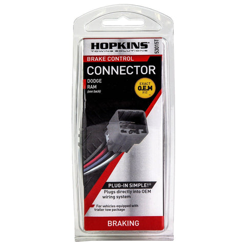 Hopkins Qualifies for Free Shipping Hopkins Plug-In Simple Brake Control Connector fits RAM 10-11 #53015T