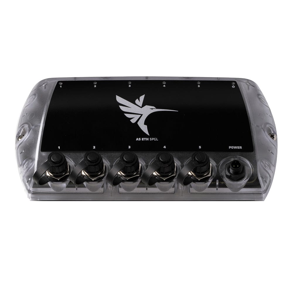 Humminbird Qualifies for Free Shipping Humminbird AS-ETH-5PGL 5 Port Ethernet Switch #411850-1