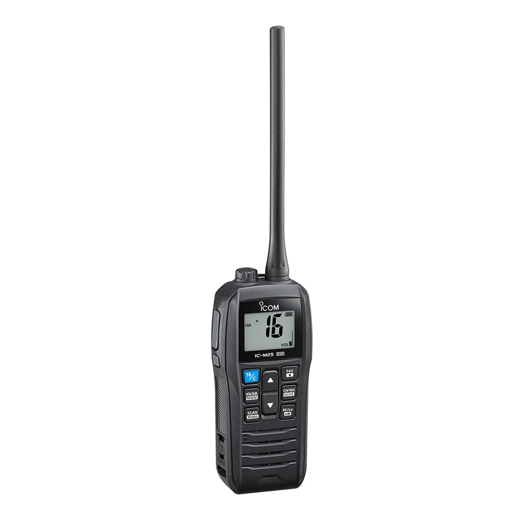 Icom Qualifies for Free Shipping Icom M25 Evo Handheld VHF Radio Black #M25 EVO BLACK 61