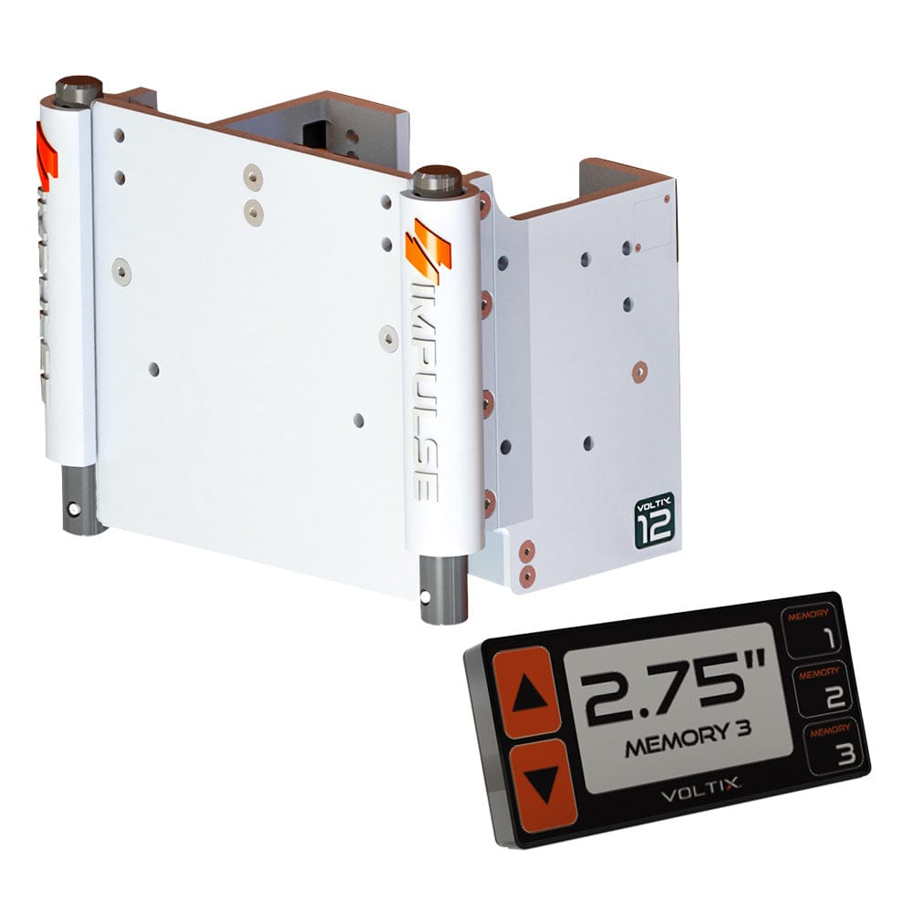 IMPULSE Oversized - Not Qualified for Free Shipping IMPULSE Voltix Series Jack Plate 12" #75080-W