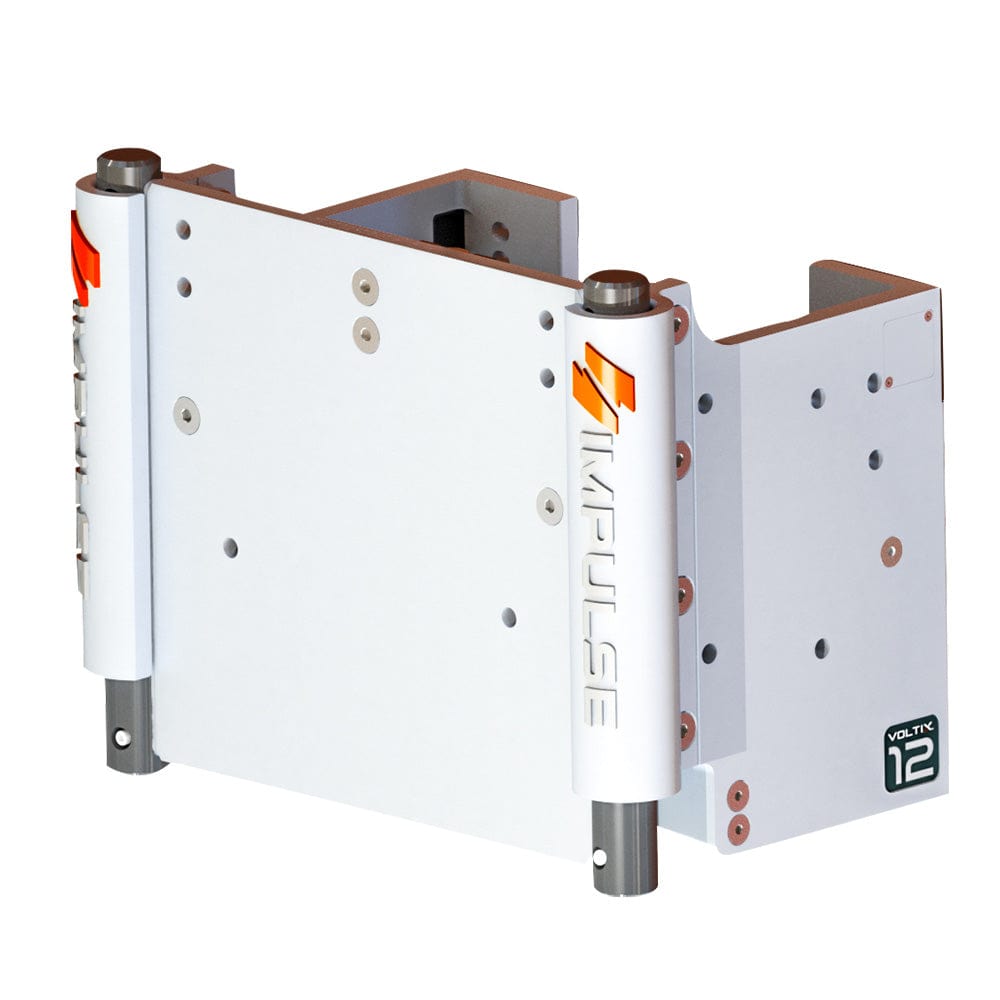 IMPULSE Not Qualified for Free Shipping IMPULSE XL Jack Plate 12" White Cerakote with Standard Remote #75083-W