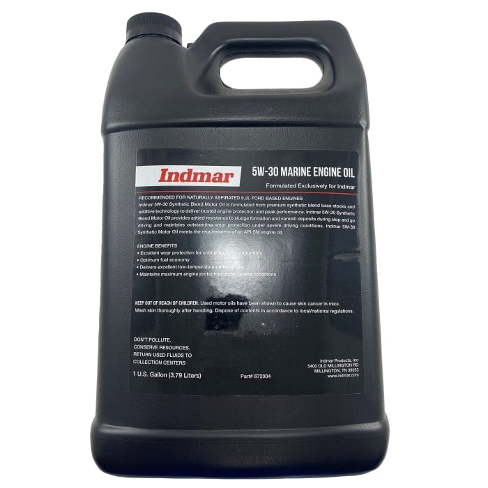 Indmar Qualifies for Free Shipping Indmar 5W30 Synthetic Blend Marine Oil Gallon #872004-1