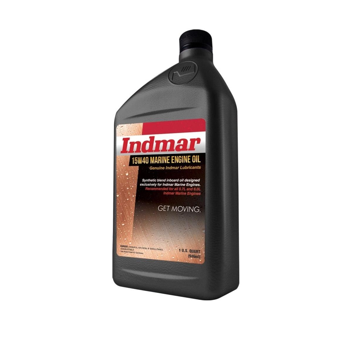 Indmar Qualifies for Free Shipping Indmar Indmar Engine Oil 15W40 API Quart #872005-1