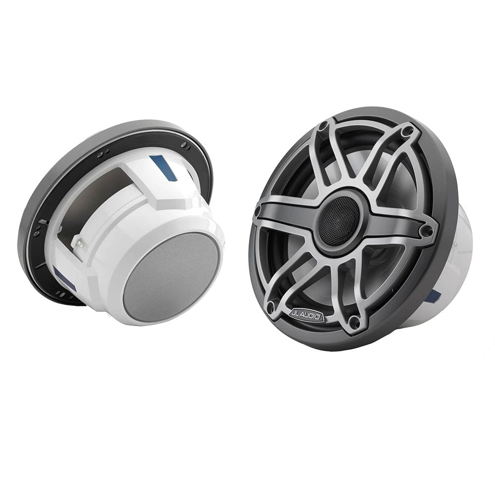 JL Audio Qualifies for Free Shipping JL Audio M6 7.7" Coaxial Speakers Titanium Sport Grille #010-03075-00