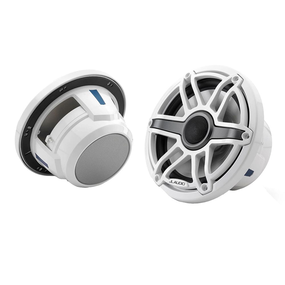 JL Audio Qualifies for Free Shipping JL Audio M6 7.7" Coaxial Speakers White Sport Grille #010-03073-00