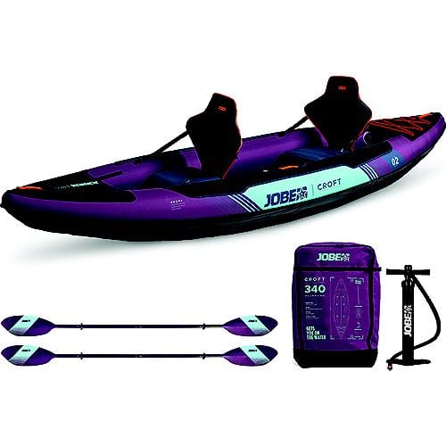 JOBE Not Qualified for Free Shipping JOBE Croft Inflatable Kayak Package Sunset Purple #600025001PCS