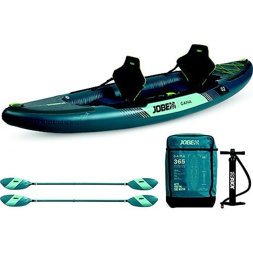 JOBE Not Qualified for Free Shipping JOBE Gama Inflatable Kayak Package Atl Green #600025002PCS