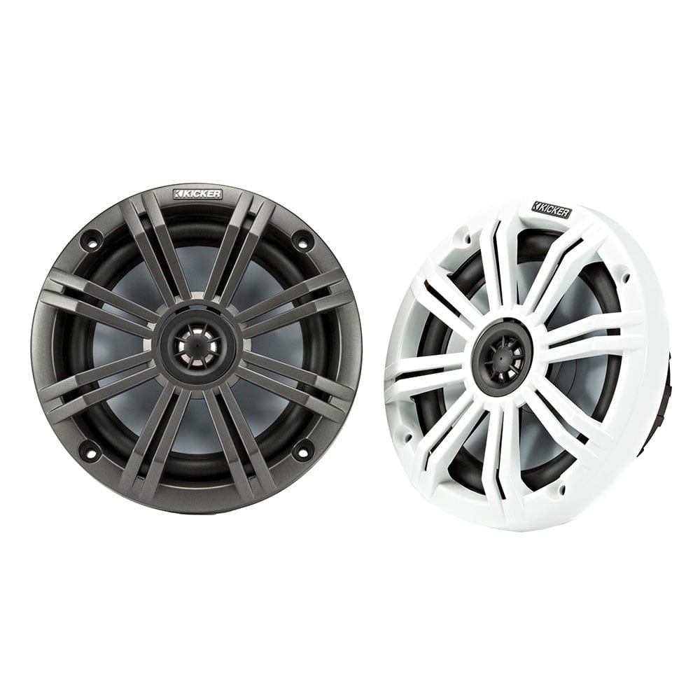 KICKER Qualifies for Free Shipping KICKER KM65 6.5" Marine Coaxial Speakers with 3/4" #45KM654