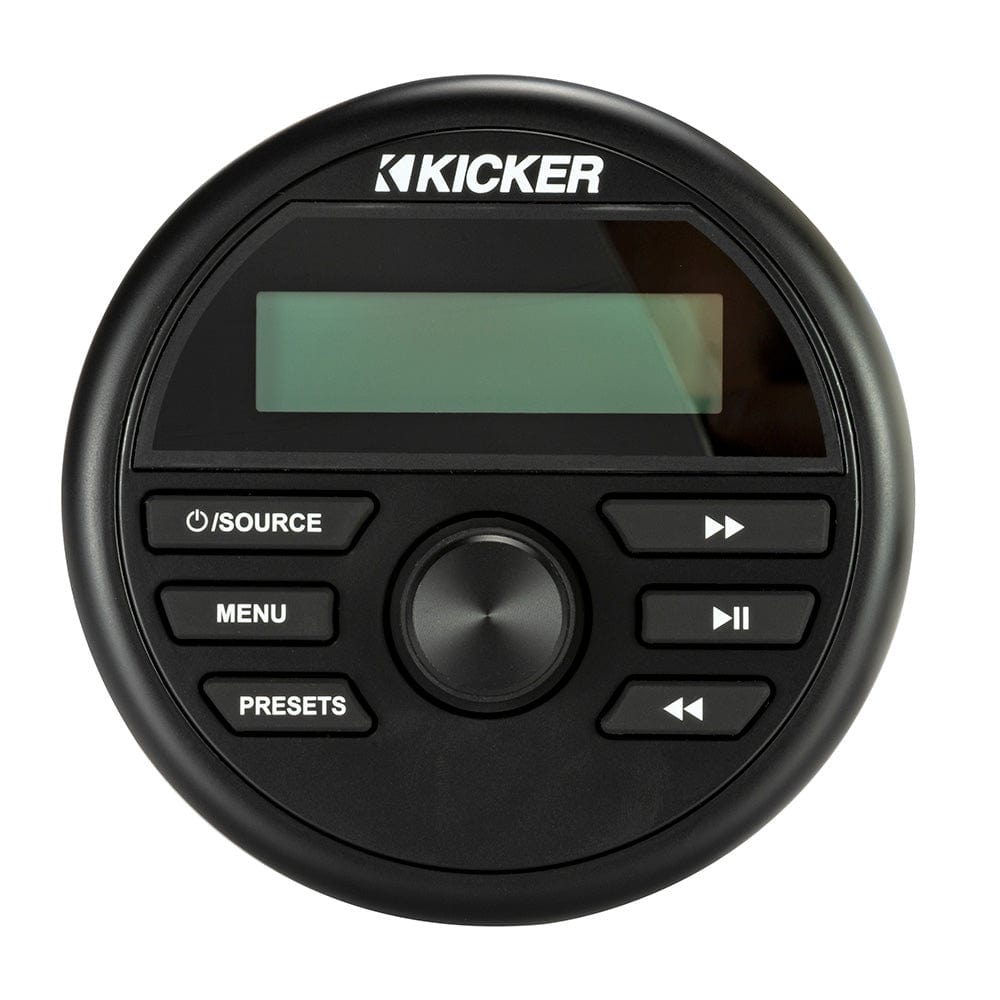 KICKER Qualifies for Free Shipping KICKER KMC2 Weather-Resistant Gauge-Style Media Center #46KMC2