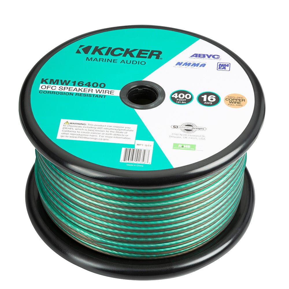 KICKER Qualifies for Free Shipping KICKER KMW16400 16 AWG Speaker Wire 400' #47KMW16400