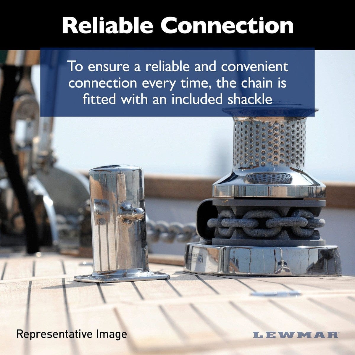 Lewmar Oversized - Not Qualified for Free Shipping Lewmar 10' 1/4" G4 Chain & 1/2" 8-Plait Rope #HM10HT200PX